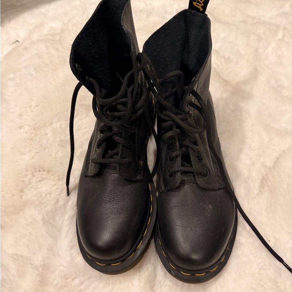 Dr. Martens Black Combat Boots
